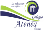 Logotipo del colegio atenea ánimas